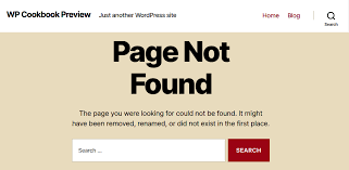 creating a custom 404 error page