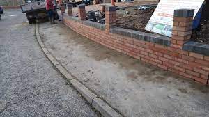 Garden Brick Wall Essex Paving