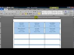 Create A Sheet Of Avery Mailing Labels From An Excel
