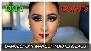dancesport makeup mastercl you