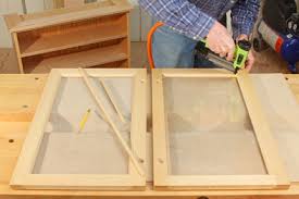 Make Glass Panel Cabinet Doors Router