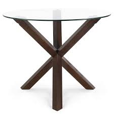 Round Dining Table In Walnut Hd 338 Wal