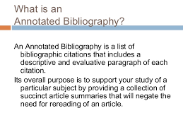 Turabian Annotated Bibliography Template SlidePlayer