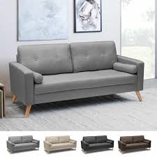 Per muoversi al meglio, servono almeno 60/70 cm di spazio libero. Scandinavian Style Sofa With Large Seat Idfdesign