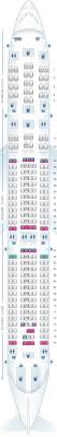Seat Map South African Airways Airbus A340 300 V1 Seatmaestro