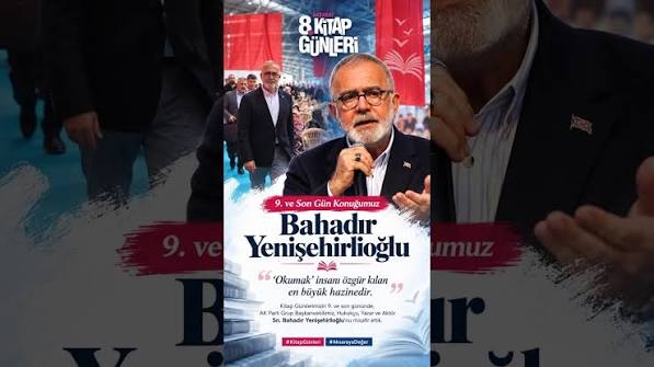 Bahadır Yenişehirlioğlu (8th Aksaray Book Days) - YouTube