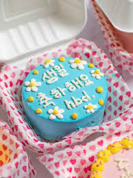 korean lunchbox cake 도시락 케이크
