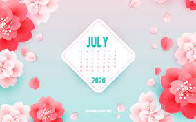 Download wallpapers 2020 July Calendar ...