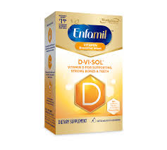 Take daily to support your kid's healthy development*. D Vi Sol Vitamin D Supplement Liquid Multivitamin Enfamil