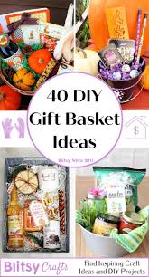40 diy gift basket ideas for