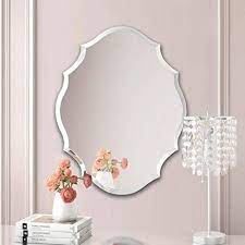 frameless decorative mirror