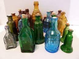 20 Miniature Bottles Made In Taiwan