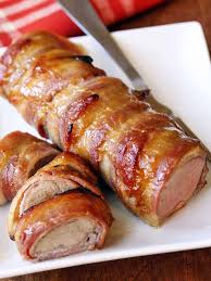 bacon wrapped pork tenderloin healthy