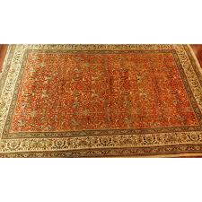 large semi antique karastan persian rug