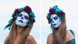 sugar skull makeup this halloween