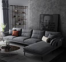 ronda l shape sofa fabric stylish