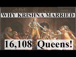 lord krishna had so many wives