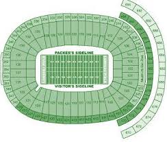 Lambeau Field Seating Chart Lambeau Field Map Lambeau