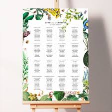 wedding table plans utterly printable