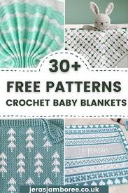 30 Free Crochet Baby Blanket Patterns