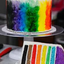 Pride Cake Recipe Rainbow Layer Cake
