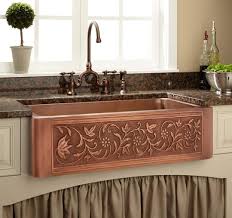 copper kitchen sinks single
