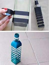 how to paint glass bottles