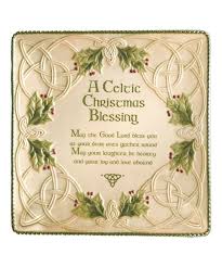 A holy hymn upon your. Grasslands Road Off White Green Celtic Christmas Blessing Platter Best Price And Reviews Zulily