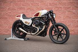 883 sportster cafe racer by get lowered