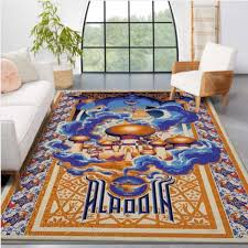 aladdin disney s area rug living