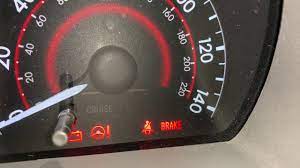 how to reset brake warning light toyota
