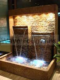Led Frp Water Fountain For Outdoor