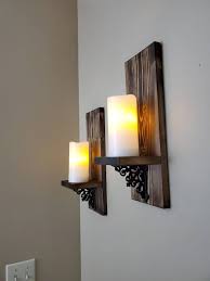 Rustic Wall Decor Wall Candle Holders
