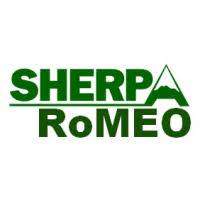 Sherpa/Romeo - Publisher copyright policies & self-archiving