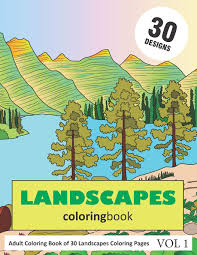 Feel free to print and color from the best 40+ free landscape coloring pages at getcolorings.com. Amazon Com Landscapes Coloring Book 30 Coloring Pages Of Landscape Designs In Coloring Book For Adults Vol 1 9781728680491 Rai Sonia Books