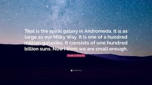 We have 66+ amazing background pictures carefully picked by our community. Franklin D Roosevelt Quote That Is The Spiral Galaxy In Andromeda It Is As Large As Our Milky Way It Is One Of A Hundred Million Galaxies It Con
