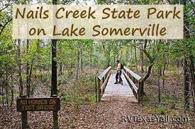 lake somerville nails creek state park