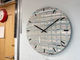 Abstract Resin Wall Clock Unusual