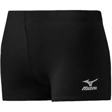 Mizuno Womens Flat Front Vortex Hybrid Shorts 3 5 Inch Inseam
