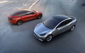 tesla s new electric model 3 car is a
