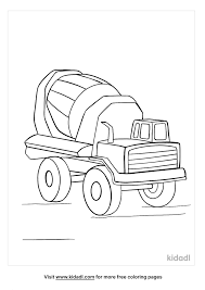 Keep your kids busy doing something fun and creative by printing out free coloring pages. Cement Mixer Coloring Pages Free Vehicles Coloring Pages Kidadl