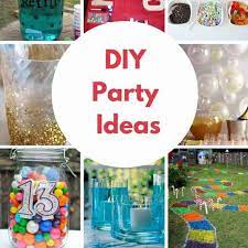 Diy Birthday Party Ideas That Rule