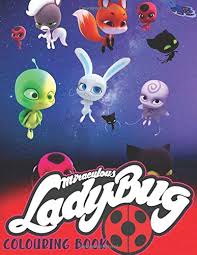 Ladybug and cat noir are talk. Miraculous Ladybug Colouring Book Kwamis Edition 21 Days Coloring Book High Quality Jumbo Colouring Book With Chibis Character For Kids Ages 3 8 Publishing Marguerite Caya 9798673082928 Amazon Com Books