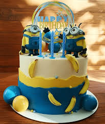One the minions inspired edible icing sheet cake decor topper. 50 Minions Cake Design Images Cake Idea 2020 In 2021 Minion Cake Minion Birthday Cake Minion Cake Design