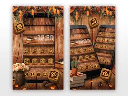 Wooden Bookshelf Theme By Nanxi On Dribbble