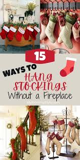 To Hang Stockings Without A Fireplace