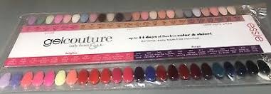 Essie Gel Couture Color Chart Ebay