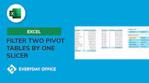 filter two pivot tables at the same