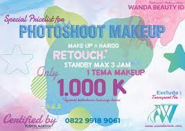 list makeup artist jakarta wanda