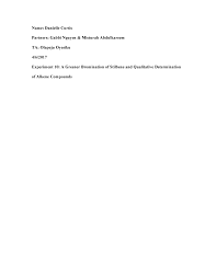 Download ebook organic chemistry lab manual answers. Organic Chemistry Lab Report 10 Studocu